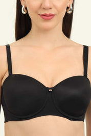 AMANTE BRA-F0017 Amante Padded Wired Full Coverage Detachable Straps Signature Multiway Strapless Bra