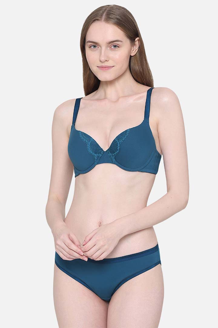 WACOAL BRA-BI03N04 BASICS Lite Push Up Padded Wired Half Cup Everyday Wear Push-up Bra