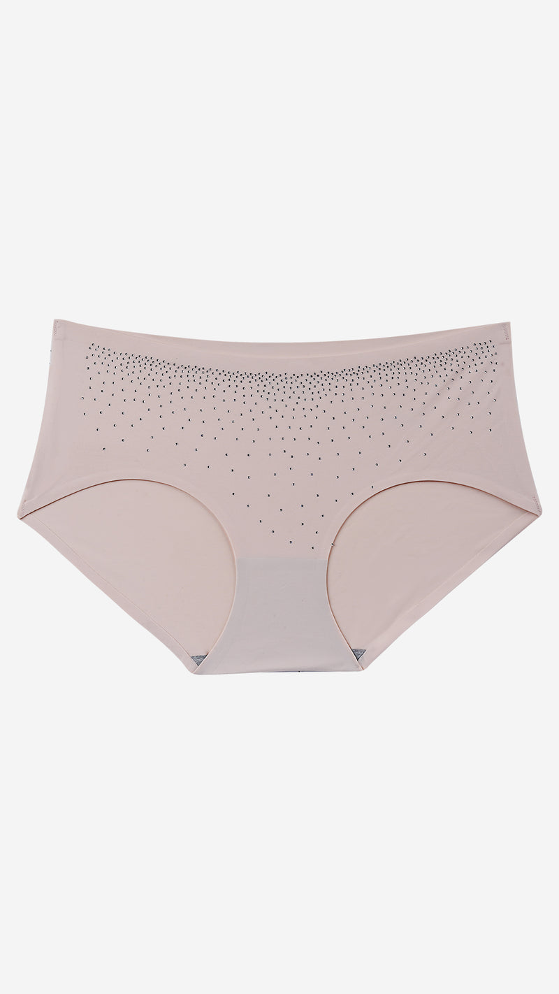 Pearl Diamante Hipster Panty, Classic Coverage