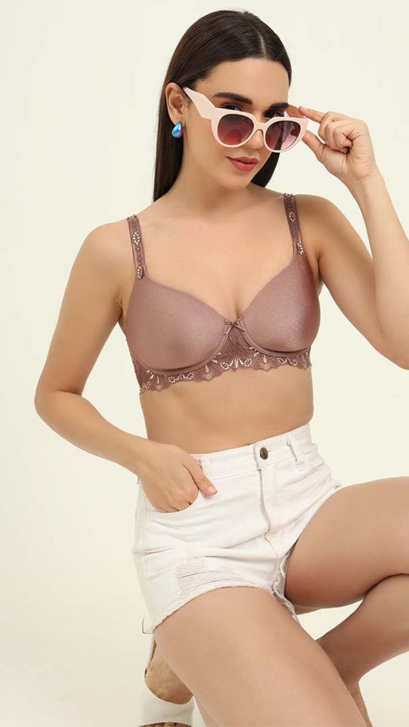 Triumph Mauve Casual T-Shirt Bra