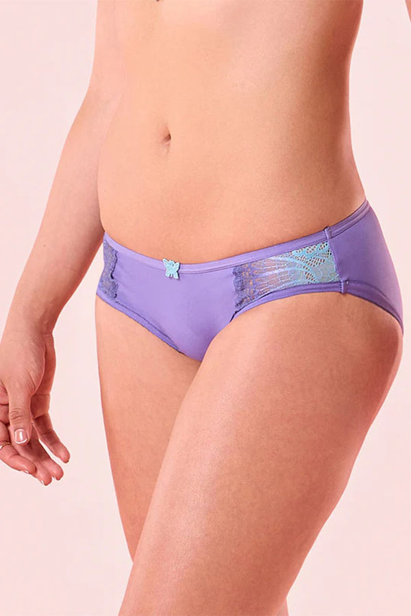 ENAMOR PANITY P191 Scallop Wave Low Waist Lace Bikini