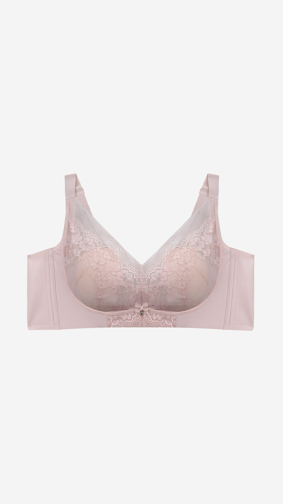 Lace Fashion Bra | Padded Non-Wired Support Bra