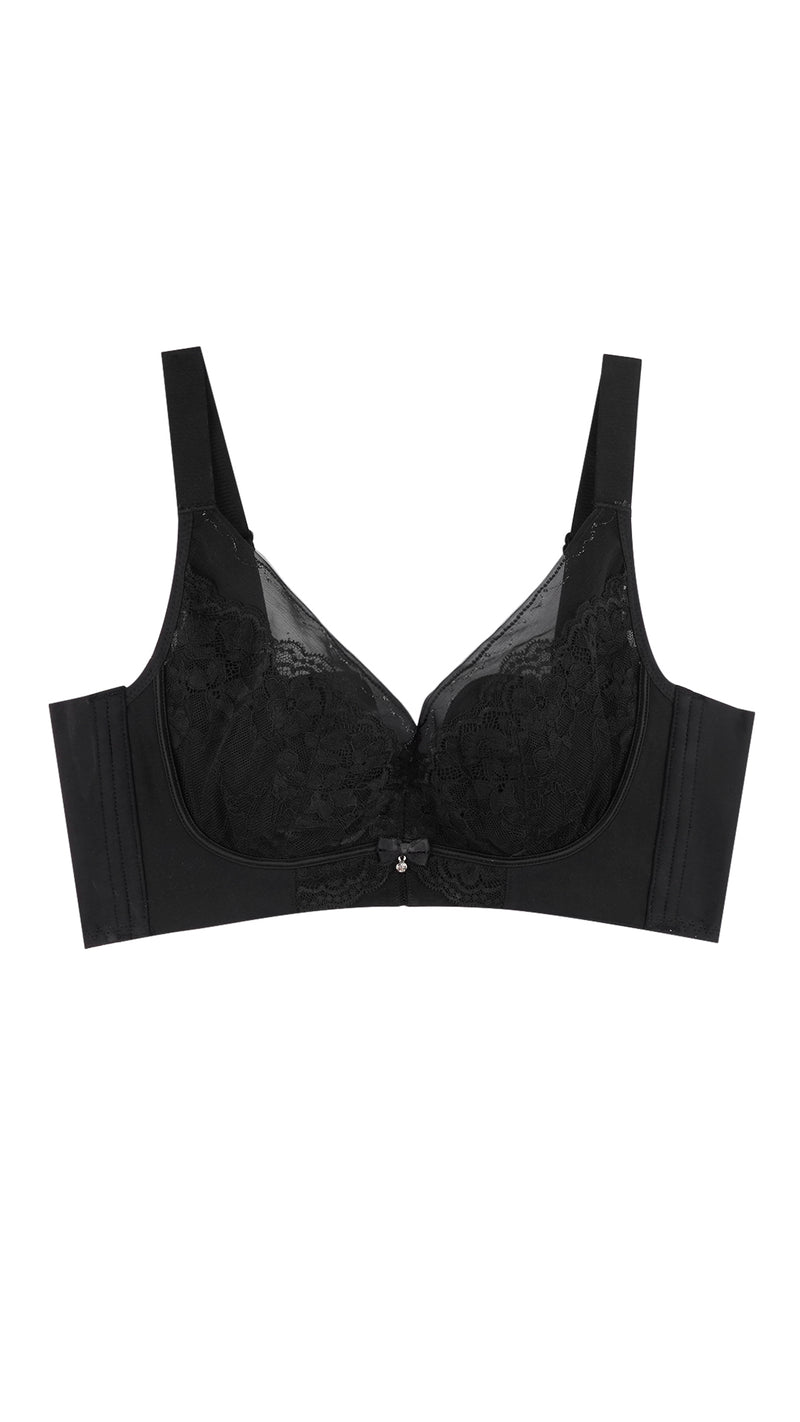 Lace Fashion Bra | Padded Non-Wired Support Bra