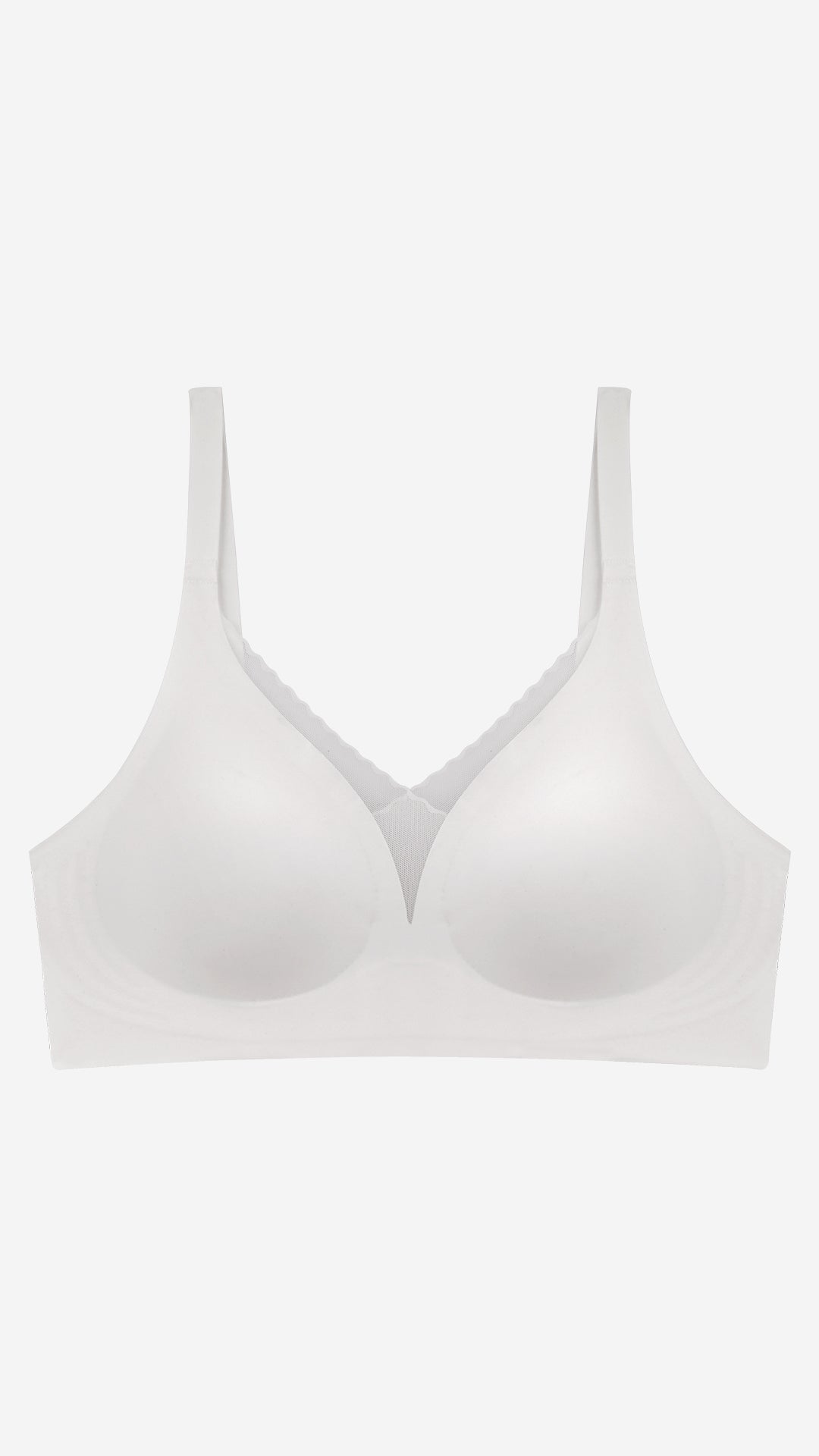 White Bonded Padded T-Shirt Bra