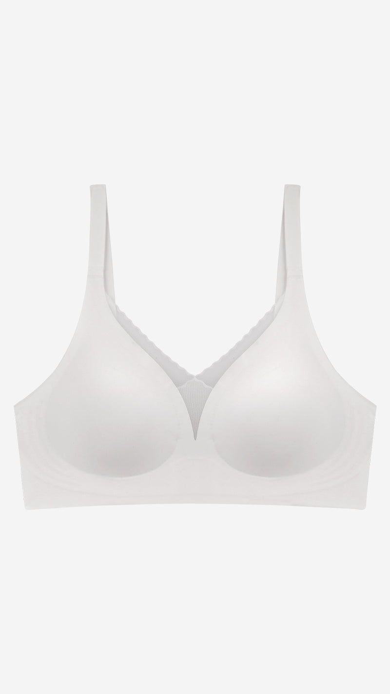White Bonded Padded T-Shirt Bra