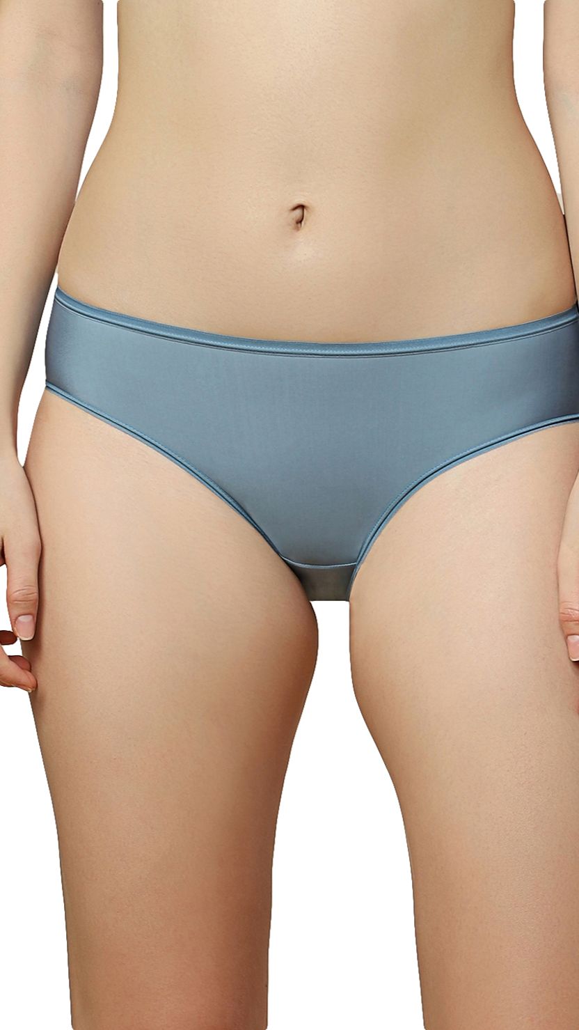 Triumph Blue Seamless Midi Brief