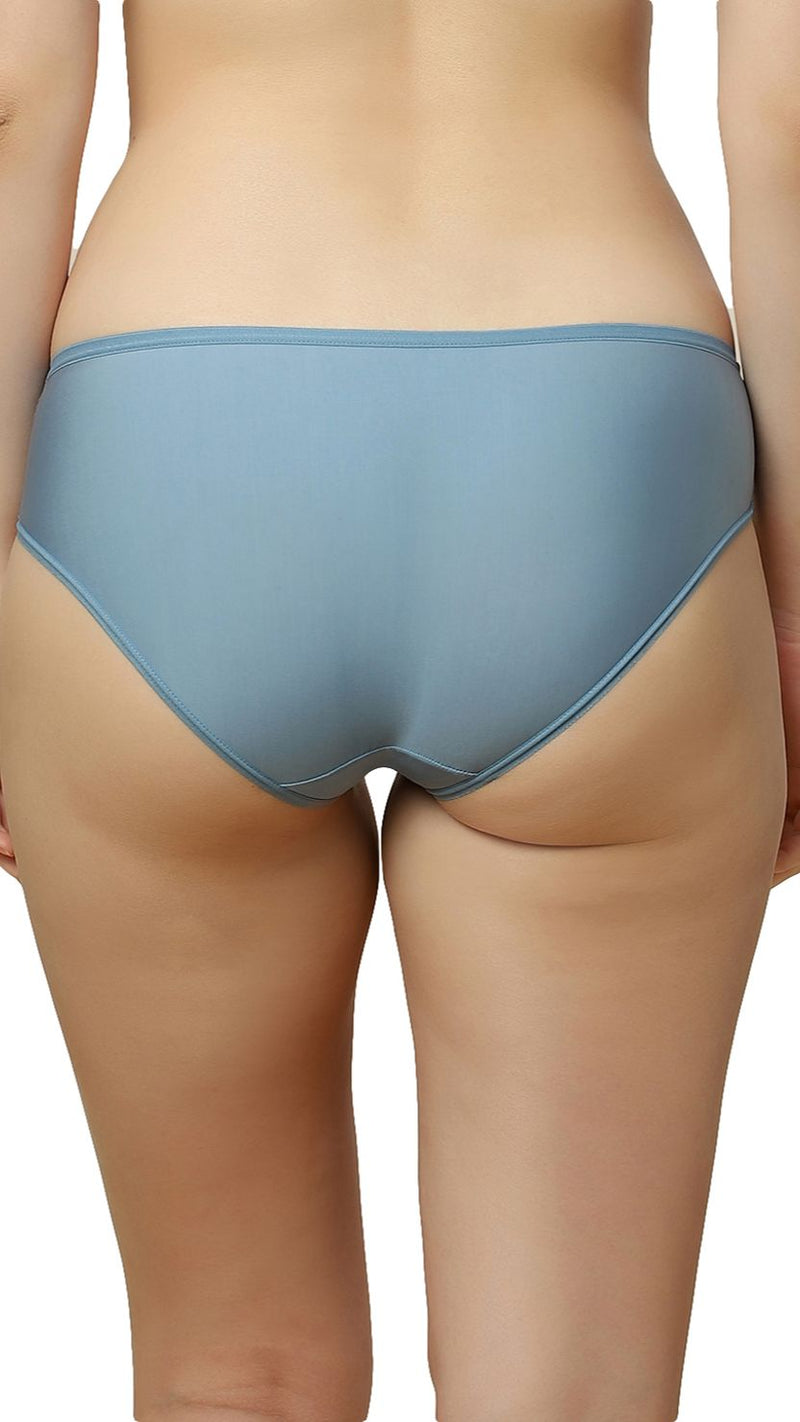 Triumph Blue Seamless Midi Brief