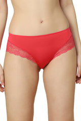 TRIUMPH-756I289 Women Hipster White Panty -TU