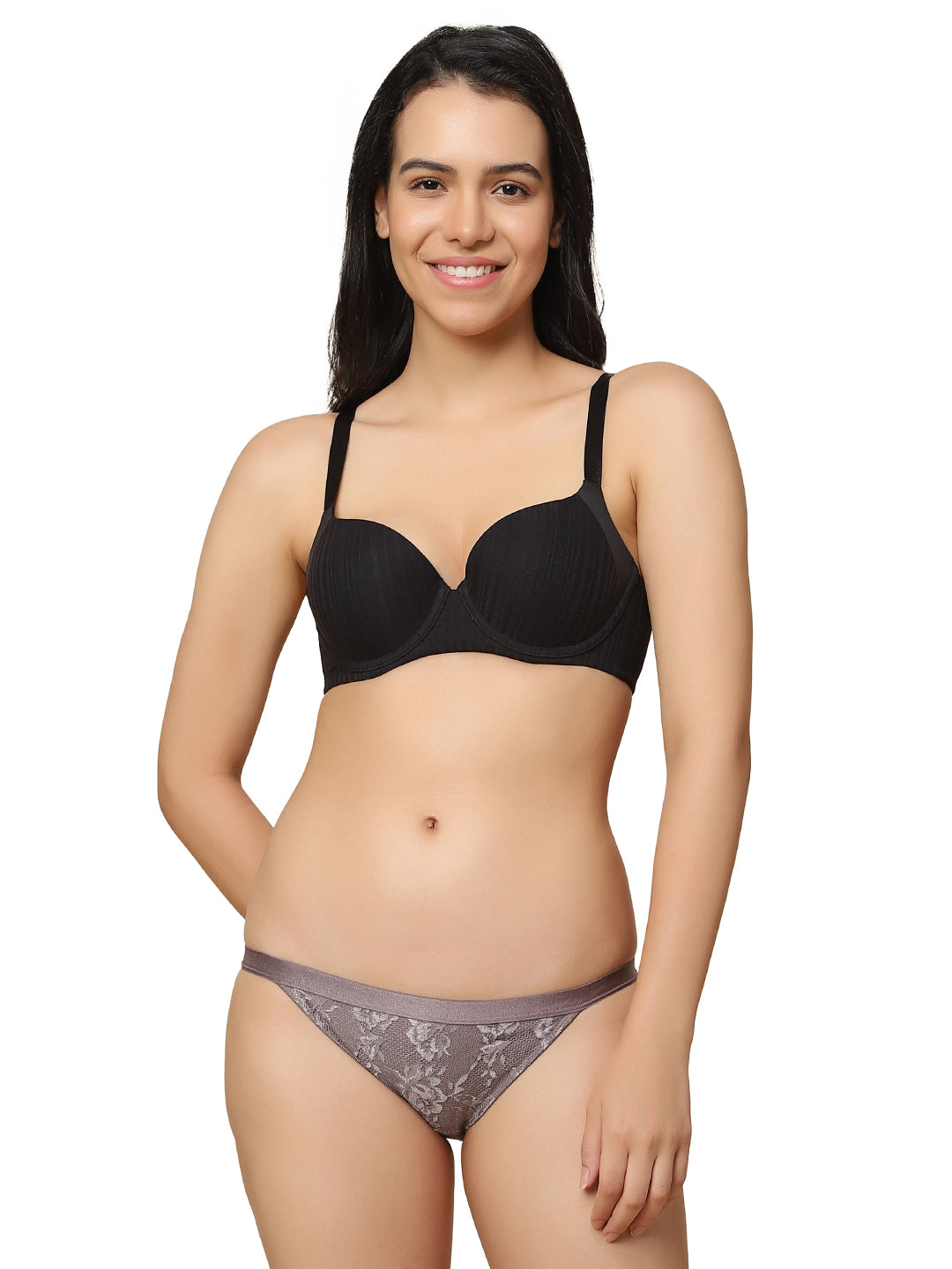 Triumph-756I386 New Lace Bandeau Tanga Medium Coverage