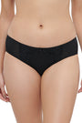 Triumph-756I410 Peony Charm Midi Hipster Panties -BLACK