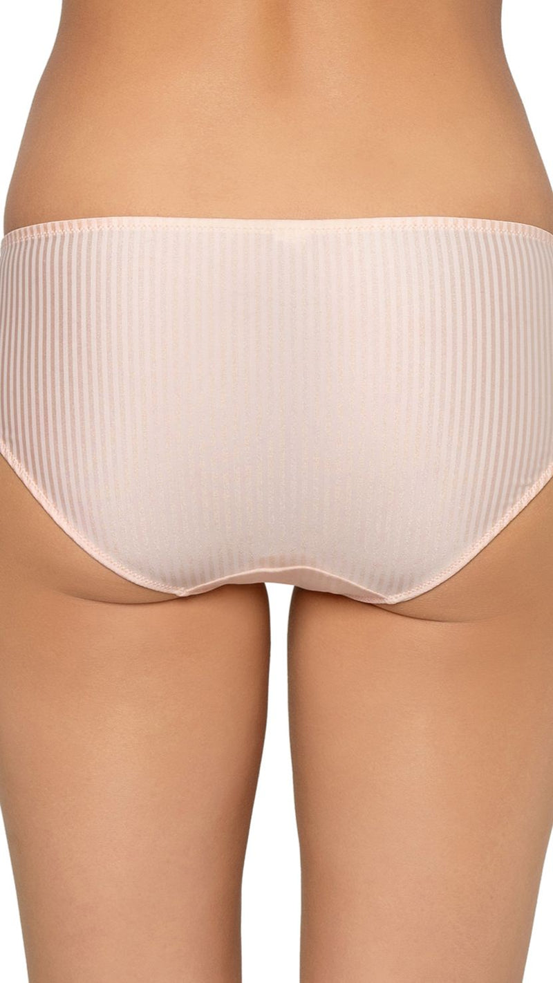 Triumph PANTY Women's Striped Full Coverage Mid-Rise Hipster Briefs