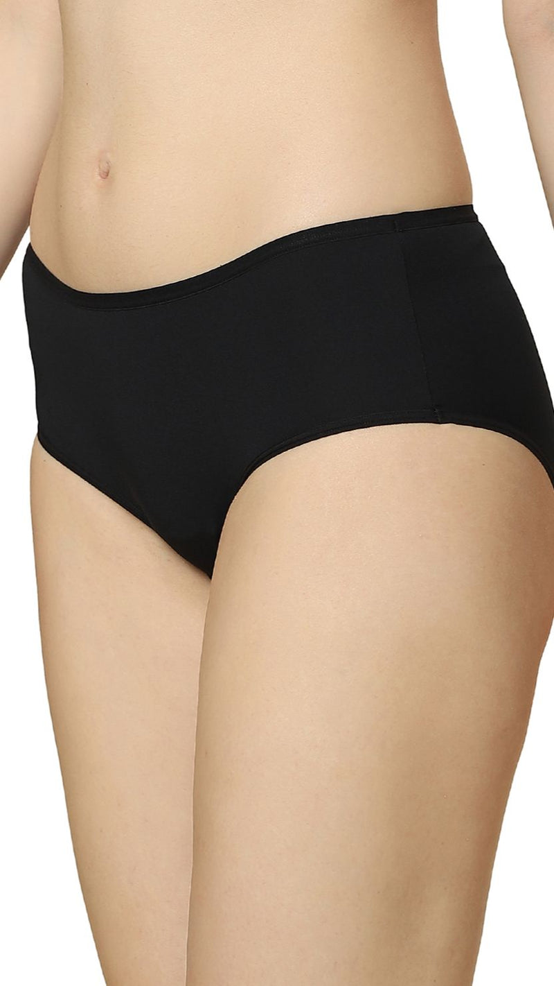 Triumph Black Seamless Essential Hipster Panty