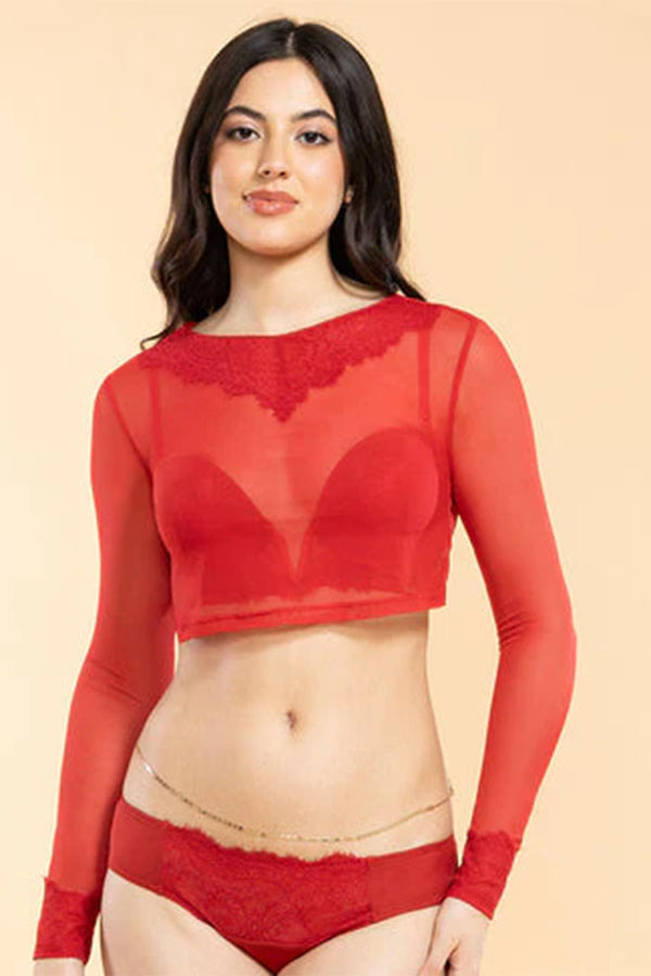 ENAMOR PANITY P142 Low Rise Bikini with Elegant Eyelash Lace for a Chic and Modern Look