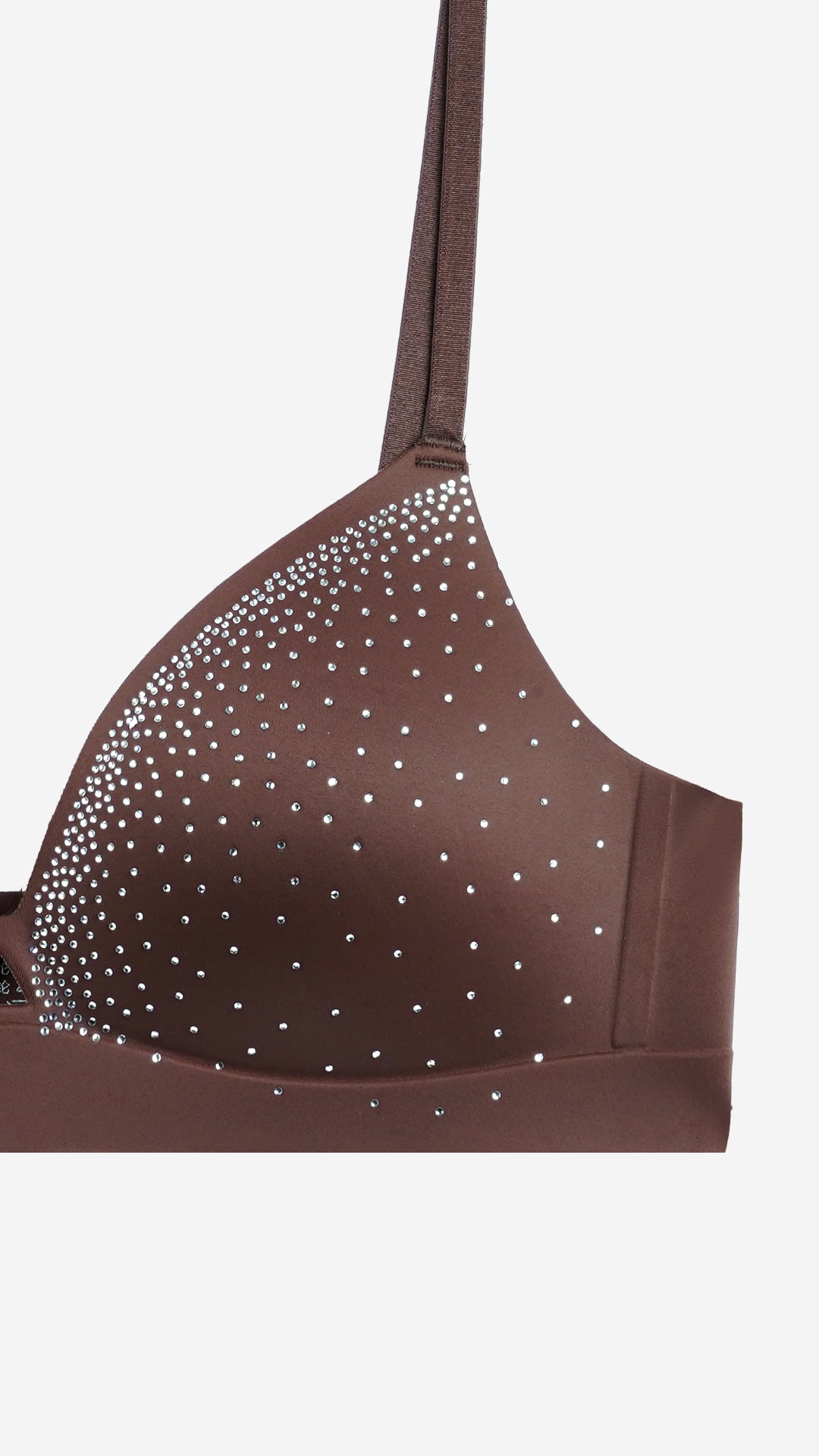Coffee Bonded Wirefree Padded Bra