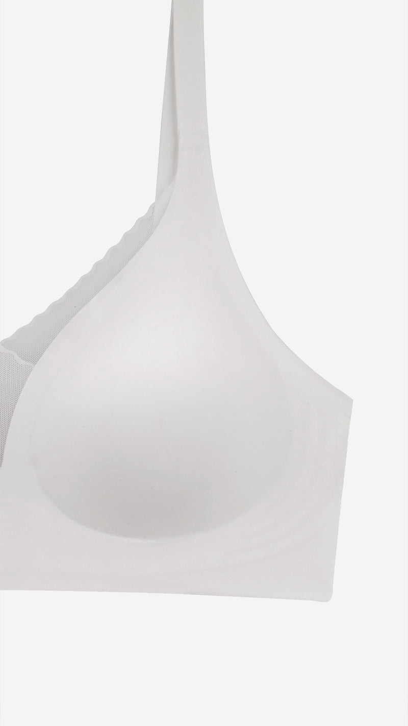 White Bonded Padded T-Shirt Bra