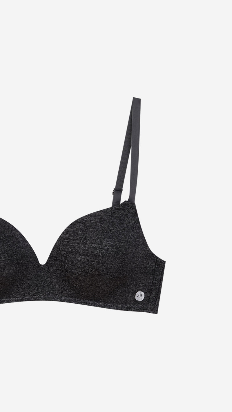 Light Padded Non-Wired T-Shirt Bra | Seamless Everyday Bra