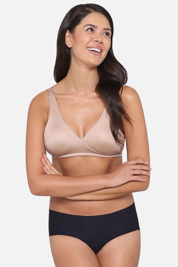 WACOAL BRA-BI03O01 BASICS It’s Perfect Non-Padded Non-Wired Full Cup Everyday Wear Comfort Fit Bra