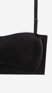 Padded Strapless Bandeau Bra | Bonded Multi-Way Bra with Silicone Grip