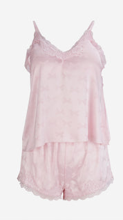3Pc Satin Nightwear Set | Cami, Shorts & Long Robe