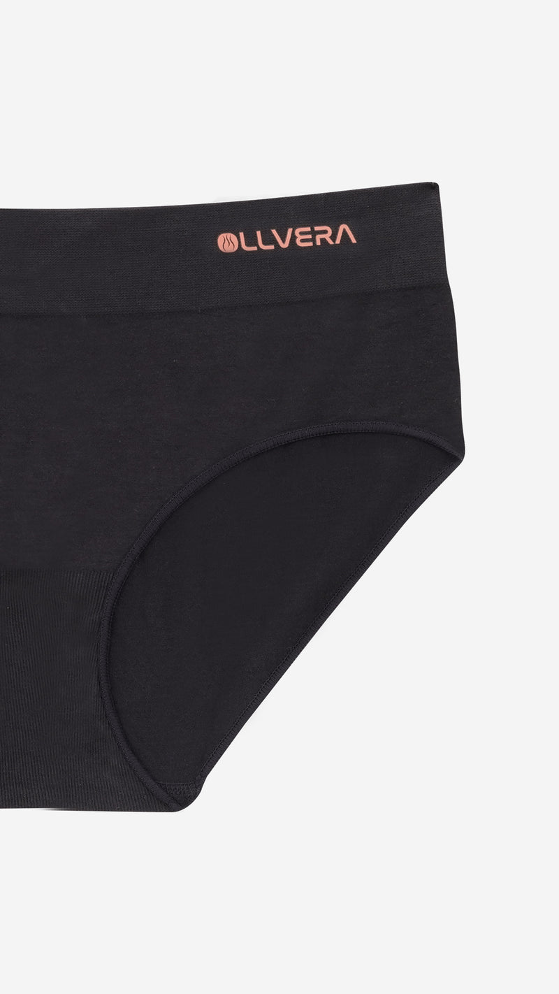 High-Waist Seamless Brief | No-Show Full Coverage Panty