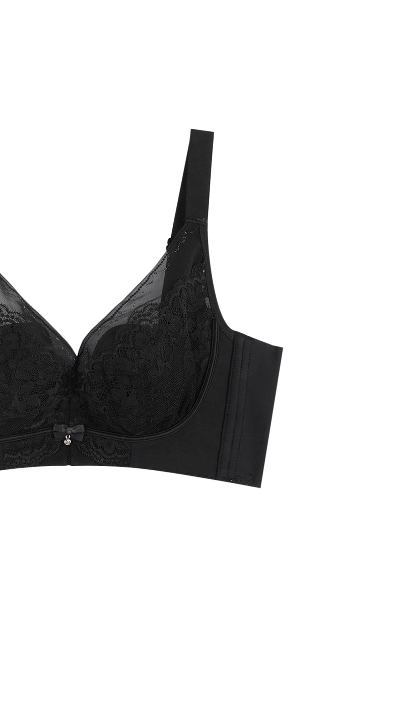 Lace Fashion Bra | Padded Non-Wired Support Bra