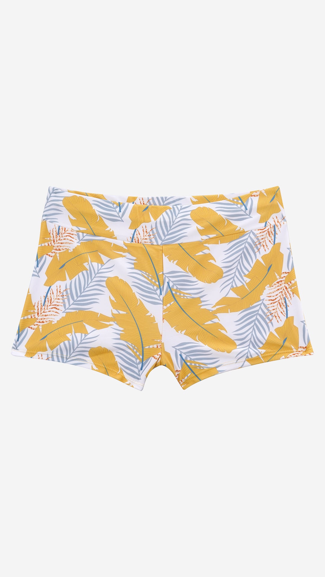 Tropical Print 3-Piece Swimwear Set | Bralette, Shorts & Sarong