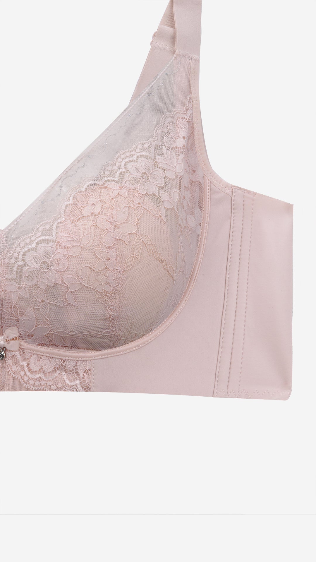 Lace Fashion Bra | Padded Non-Wired Support Bra