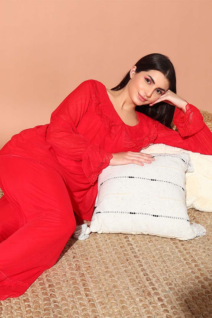 NIGHTWEAR-XWC9NE0101 Romantic Night suit set