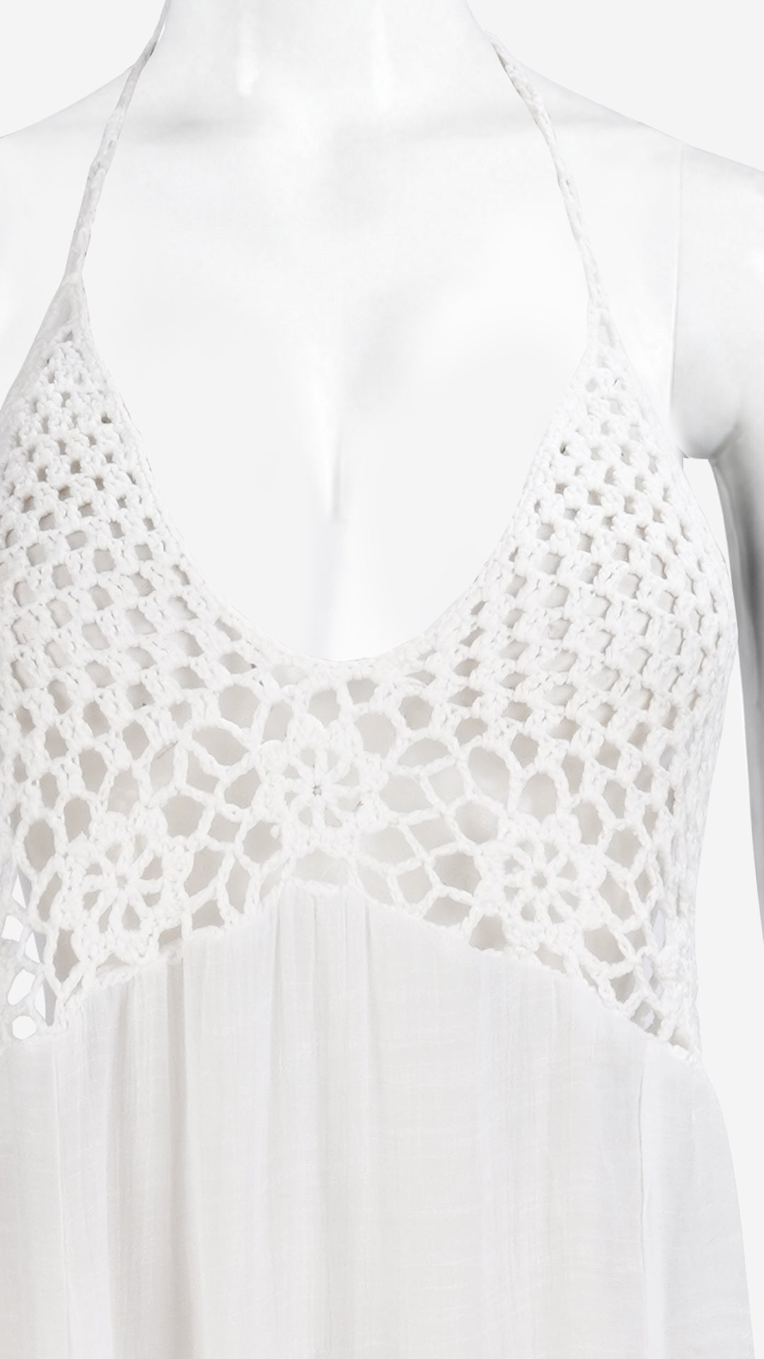 Crochet Maxi Dress | Long Beach Cover-Up