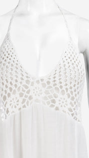 Crochet Maxi Dress | Long Beach Cover-Up