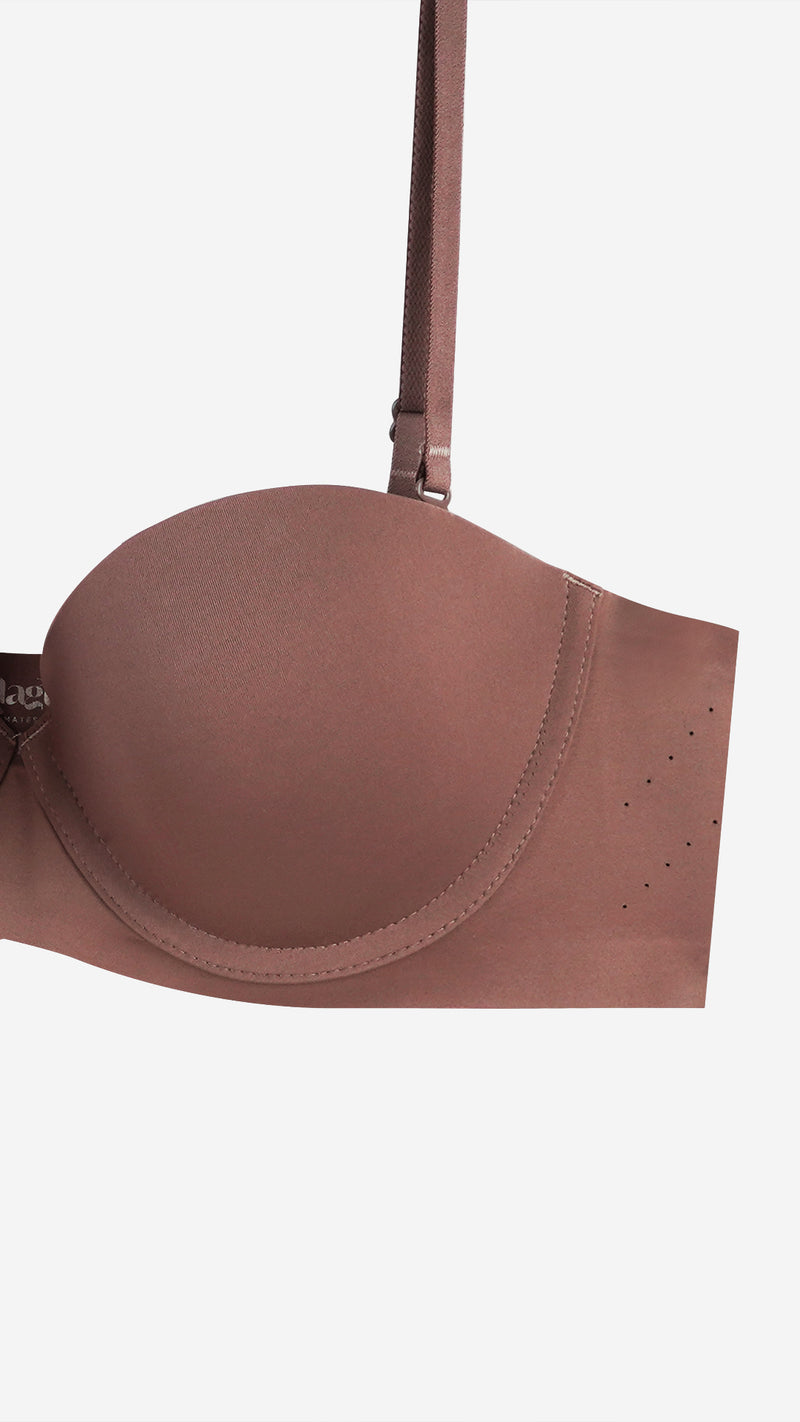 Seamless Balconette Multiway Bra | Bonded Padded T-Shirt Bra