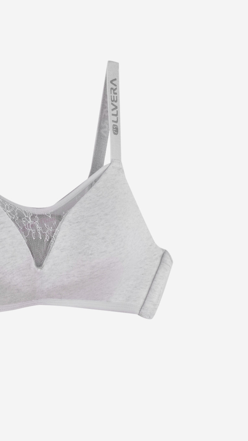 Light Padded Non-Wired T-Shirt Bra | Mid Coverage Everyday Bra