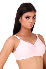 TRIUMPH-20I555-PINK WK  Non Padded Wireless Mamabel Nature Full-Coverage Nursing Bra