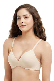 WACOAL BRA-852189 Perfect Padded Non-wired 3/4th Cup Medium Coverage Seamless T-Shirt Bra