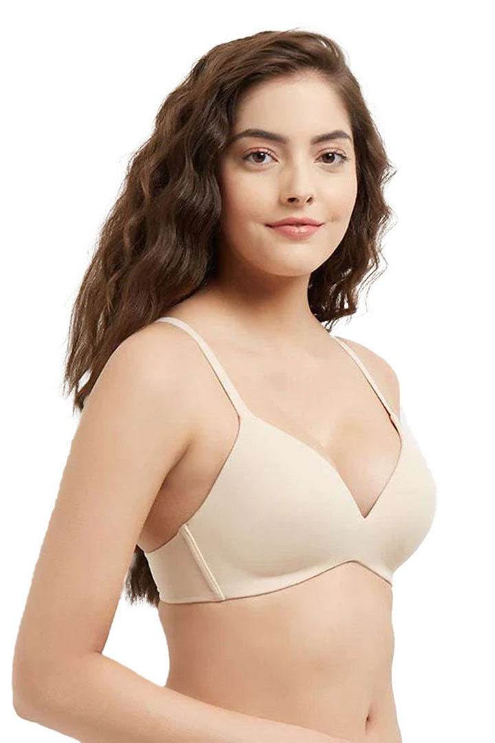 WACOAL BRA-852189 Perfect Padded Non-wired 3/4th Cup Medium Coverage Seamless T-Shirt Bra