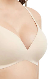 WACOAL BRA-852189 Perfect Padded Non-wired 3/4th Cup Medium Coverage Seamless T-Shirt Bra