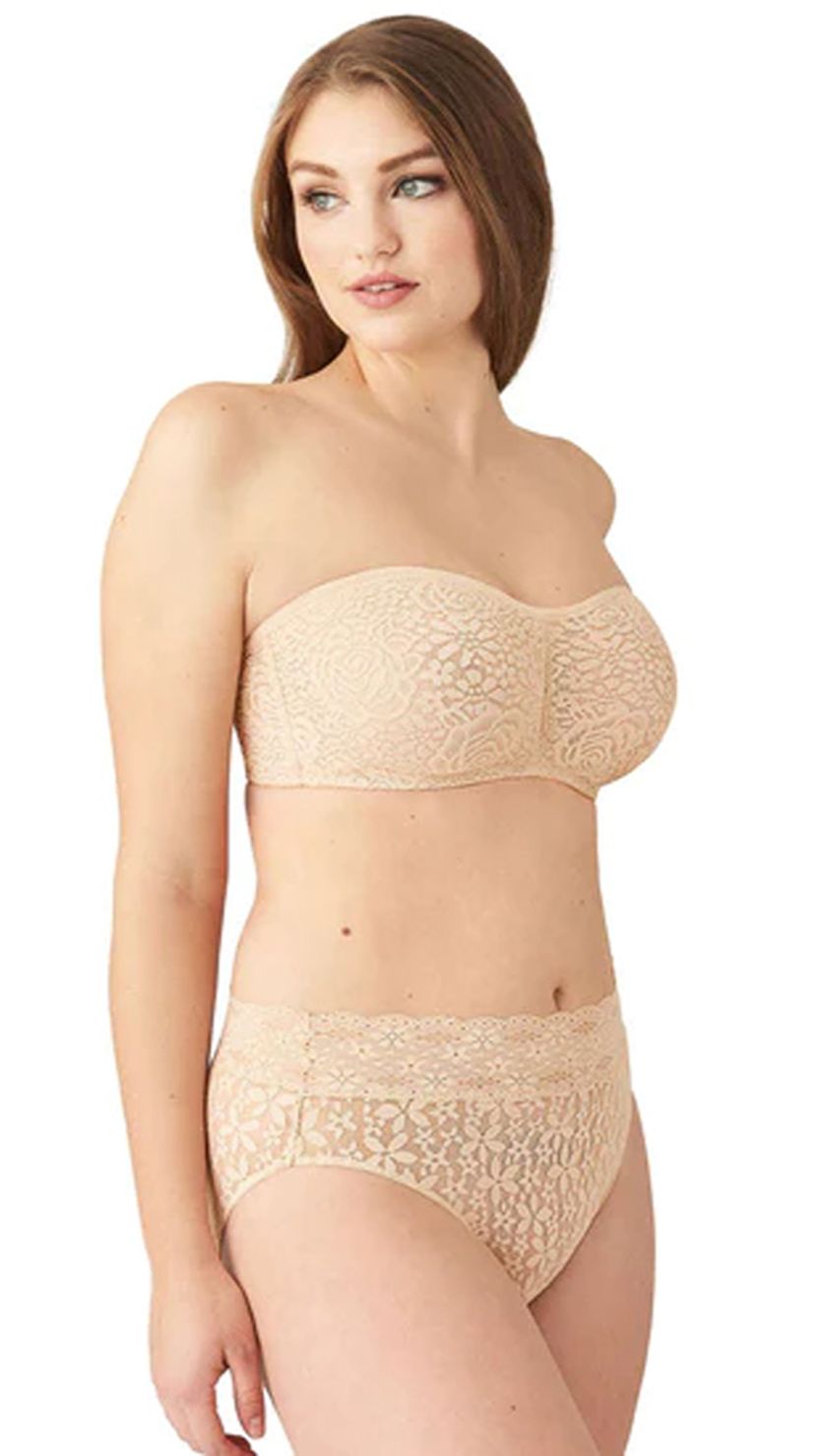 Wacoal Strapless Wired Lace Bra