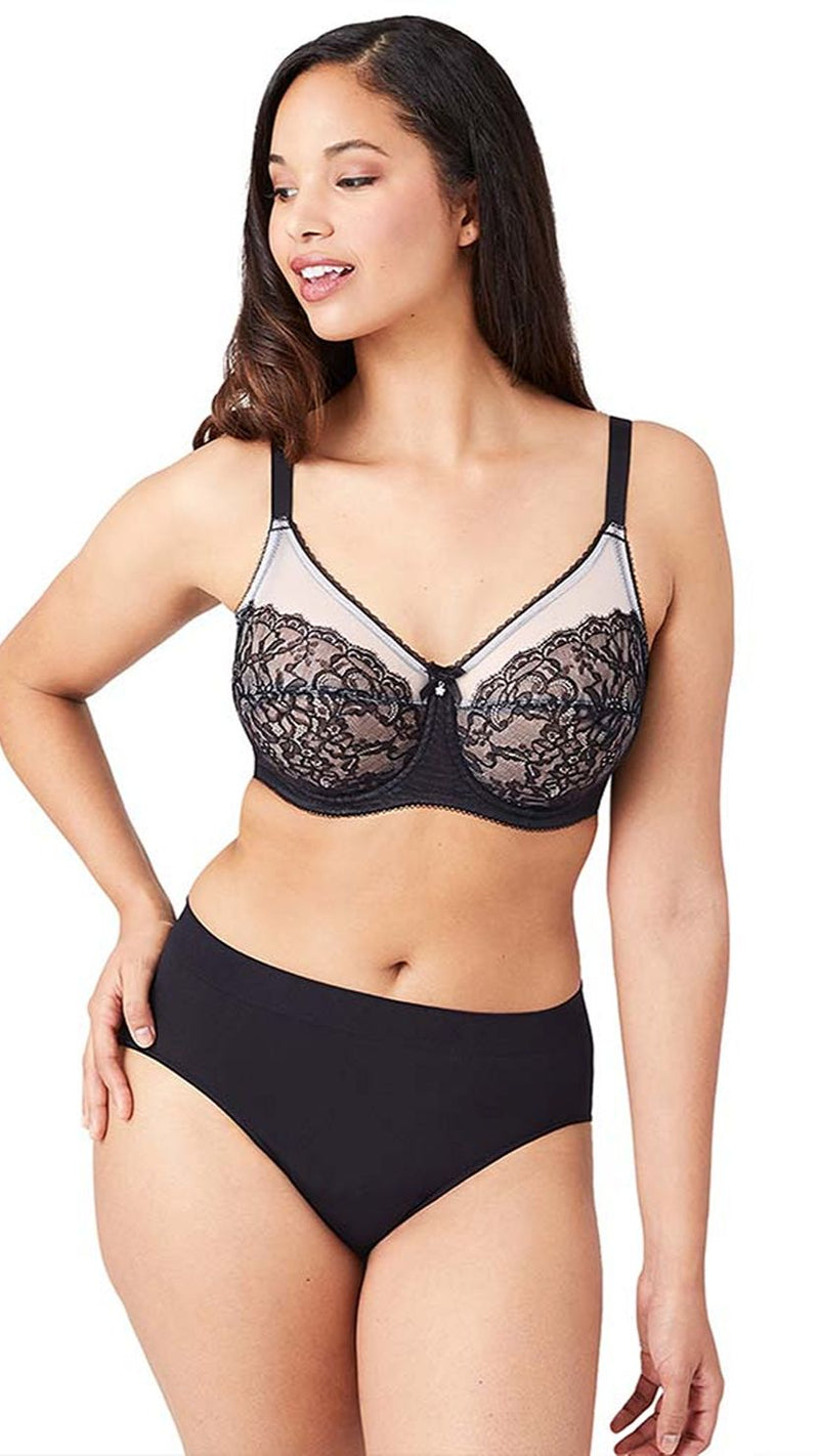 Wacoal Retro Chic Full Coverage Wired Lace Bra