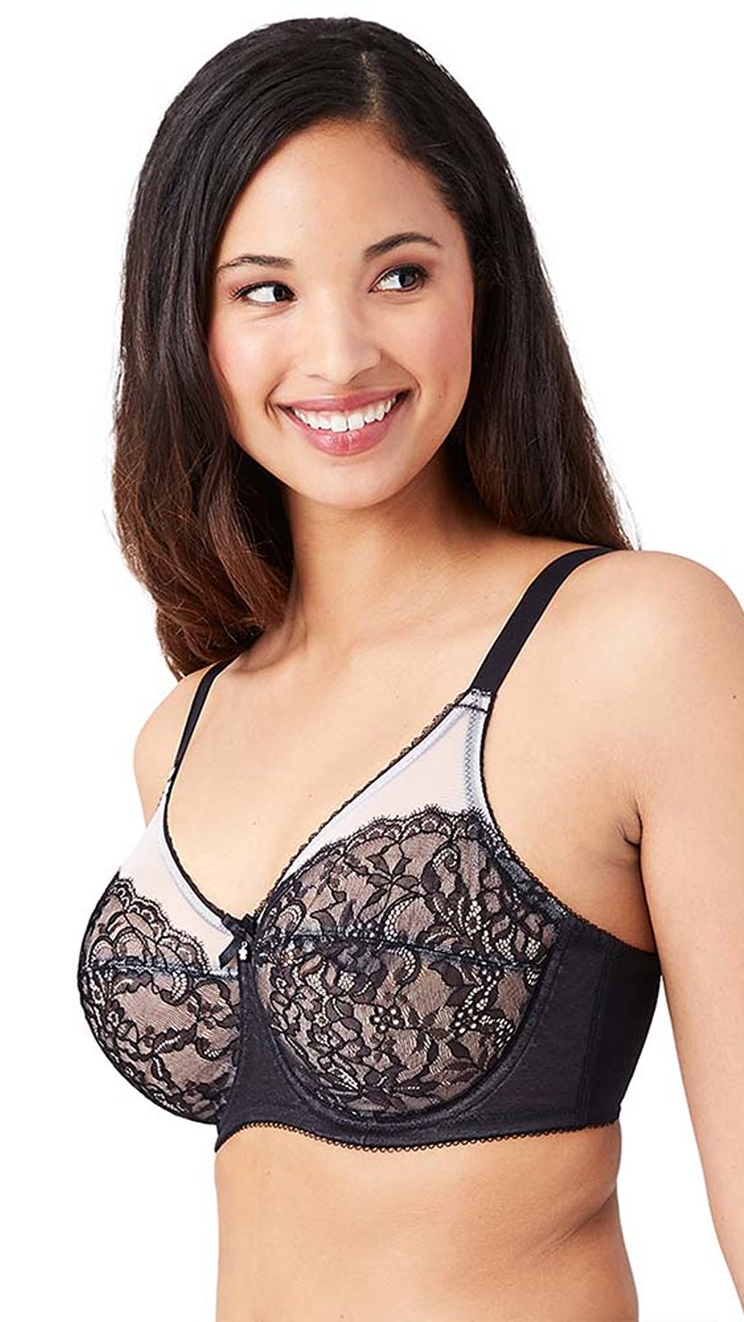 Wacoal Retro Chic Full Coverage Wired Lace Bra