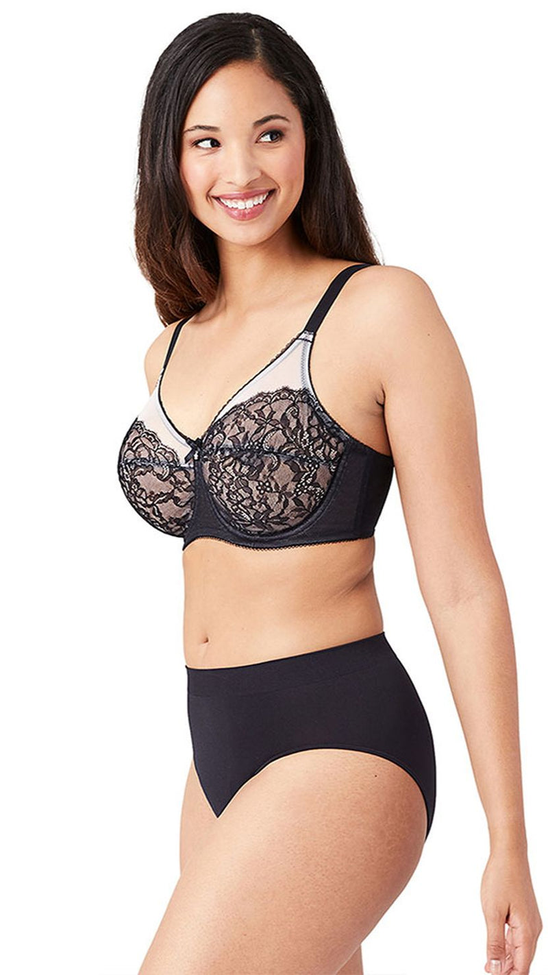 Wacoal Retro Chic Full Coverage Wired Lace Bra