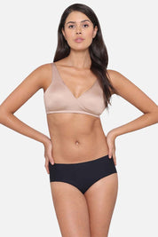 WACOAL BRA-BI03O01 BASICS It’s Perfect Non-Padded Non-Wired Full Cup Everyday Wear Comfort Fit Bra