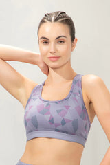 AMANTE BRA ABR98701-ABSTRACT PAINT PRINT