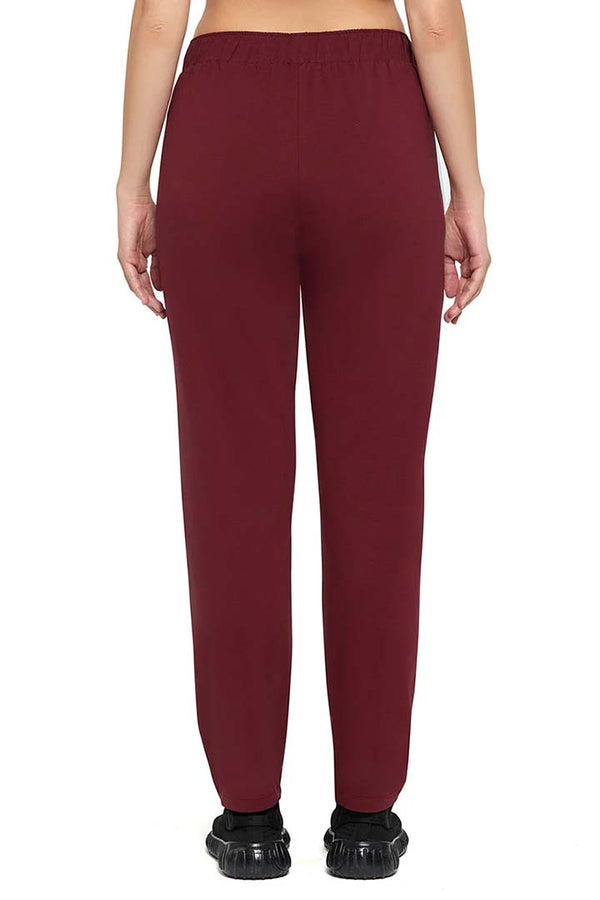 AMANTE ABT85601-POMEGRANATE ESSENTIAL RELAXED FULL LENGTH PANTS