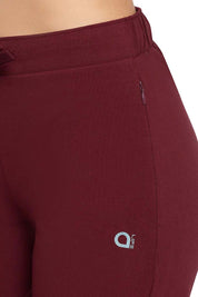 AMANTE ABT85601-POMEGRANATE ESSENTIAL RELAXED FULL LENGTH PANTS