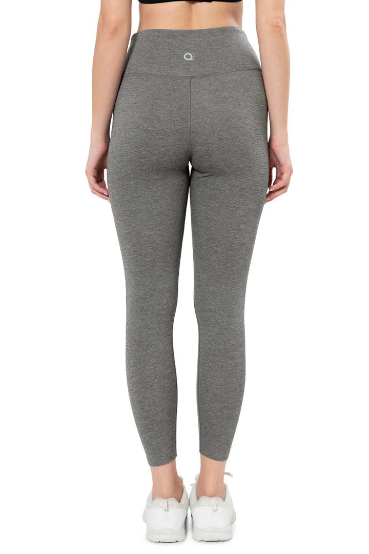 AMANTE ABT94501-GREY ENERGIZE HIGH RISE ACTIVE LEGGINGS