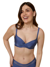 TRIUMPH BRA 123I289-PI Padded Wired Seamless Silhoutte T-shirt Bra