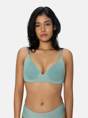 TRIUMPH BRA 110I771-Y1 Women's Polyester Wire Free Classic Full-Coverage Padded Bra