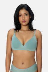 TRIUMPH BRA 110I771-Y1 Women's Polyester Wire Free Classic Full-Coverage Padded Bra
