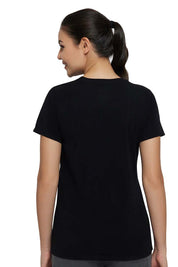 AMANTE ATP85001-BLACK ESSENTIAL CROP TOP