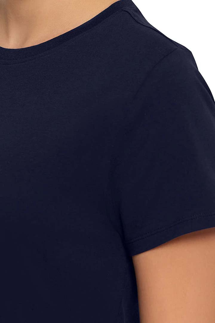AMANTE ATP85001-MIDNIGHT ESSENTIAL CROP TOP